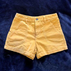 Patagonia Women's Cord Stand Up® Shorts 3" Yellow